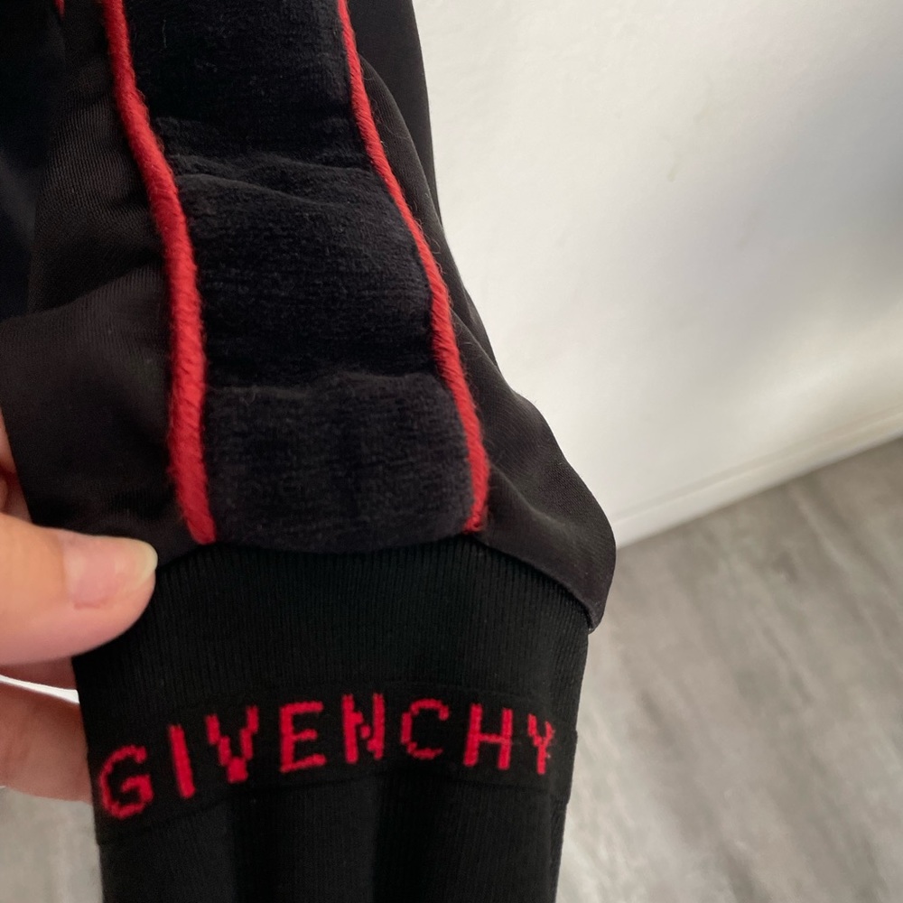 Givenchy Men's 4G Logo Track Jacket with Velvet - Picture 8 of 10